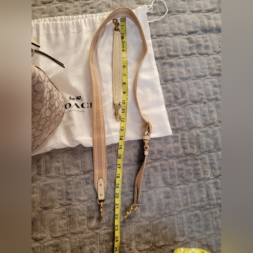 NWT Coach Signature Jacquard Bucket Bag - Picture 13 of 16